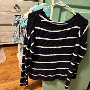 off the shoulder sweater